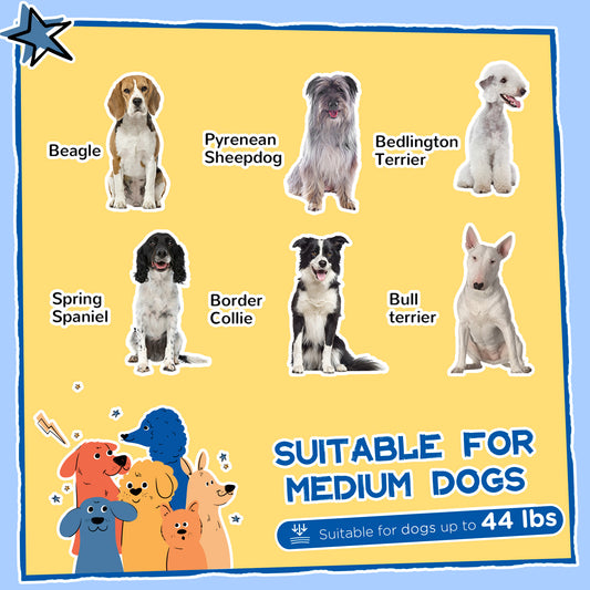 Cabin-Style Wooden Dog House for Large Dogs with Openable Roof & Giant Window, Yellow